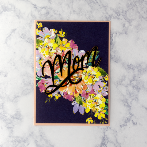 Floral Acrylic Mother's Day Card (For Mom)