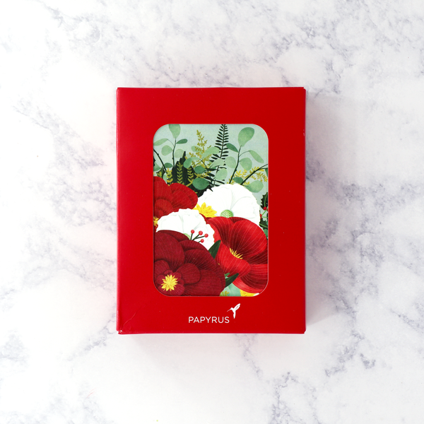 Floral Bouquet Holiday Boxed Cards (Set of 20)