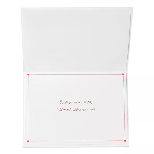 Rainbow Hearts Valentine's Day Card