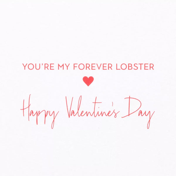 Lobsters Valentine’s Day Card