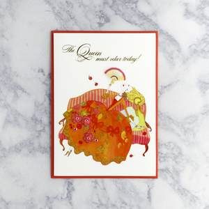 Glitter Queen Mother's Day Card