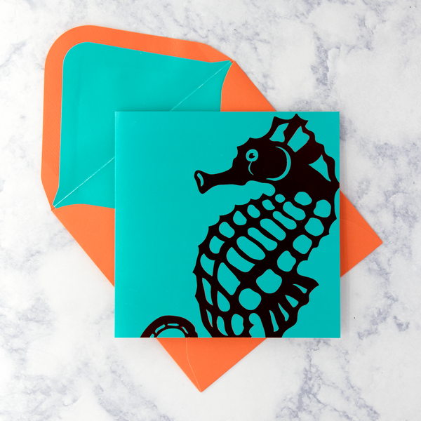 Graphic Sea Life Boxed Notes (Set of 20)