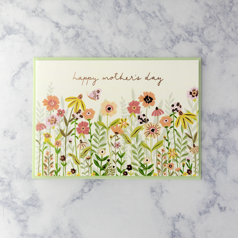 Growing Flowers Mother's Day Card