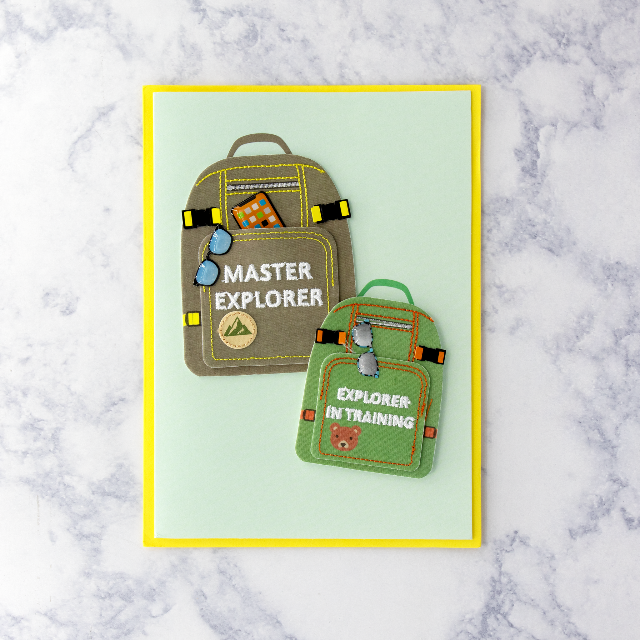 Handmade Backpacks Father's Day Card (Dad)