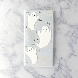 Handmade Ghosts Halloween Card