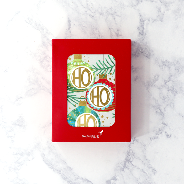 "Ho, Ho, Ho" Christmas Boxed Cards (Set of 20)