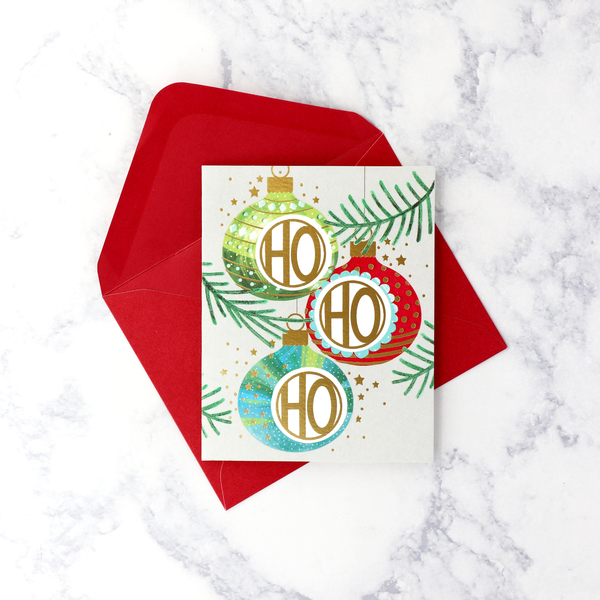"Ho, Ho, Ho" Christmas Boxed Cards (Set of 20)