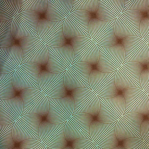 Handmade Dark Blue Graphical Flat Wrap