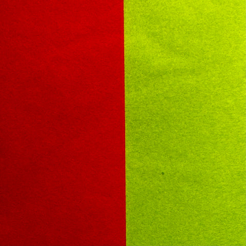 Whimsical Red & Green "Snow Much Joy" Duo Christmas Tissue Paper (Set of 8)