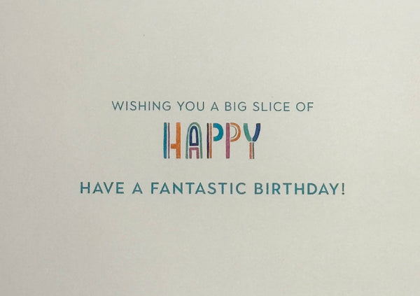 Sequin "Caketastic" Birthday Card