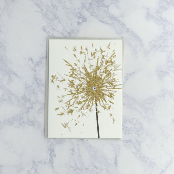 Glitter Sparkler Birthday Card