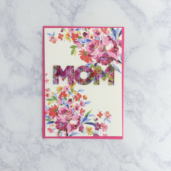 Floral Mom Mother's Day Card (For Mom)