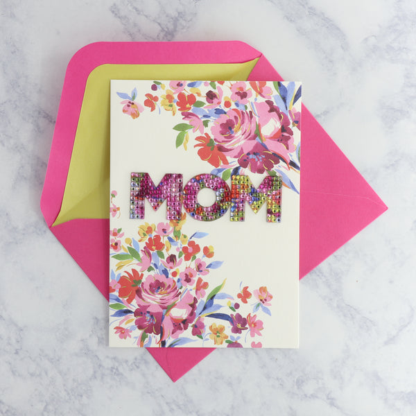 Floral Mom Mother's Day Card (For Mom)