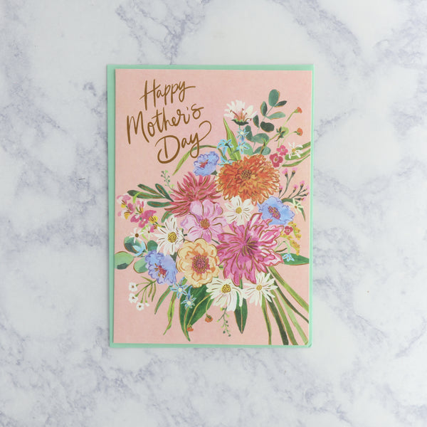 Bold Bouquet Mother's Day Card