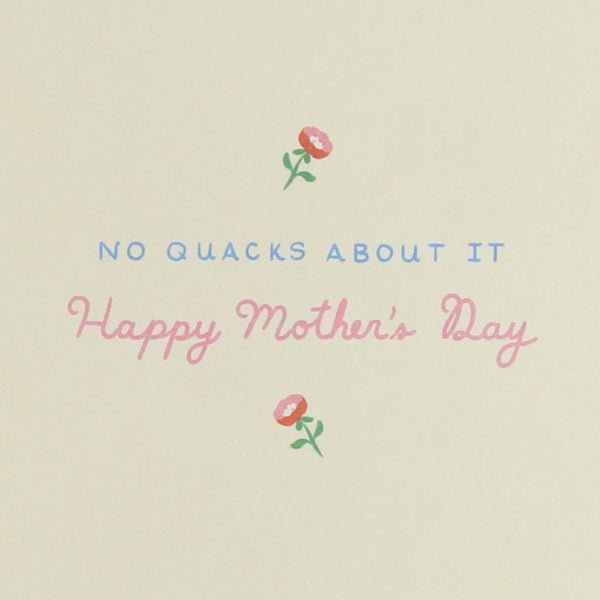 Illustrated Mama and Baby Ducks Mother's Day Card (For Mom)