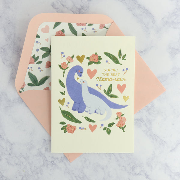 Mamasaur Mother's Day Card