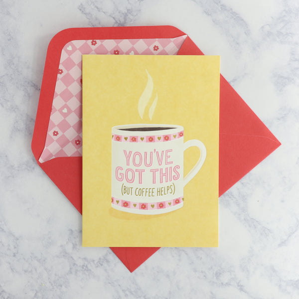 "Coffee Helps" Mother's Day Card