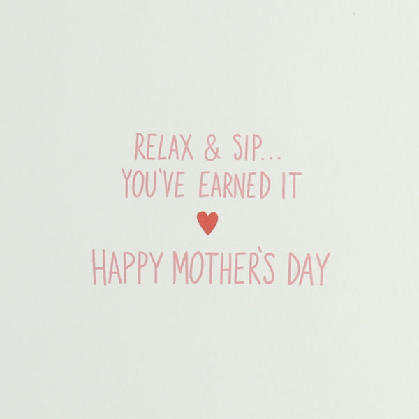 "Coffee Helps" Mother's Day Card