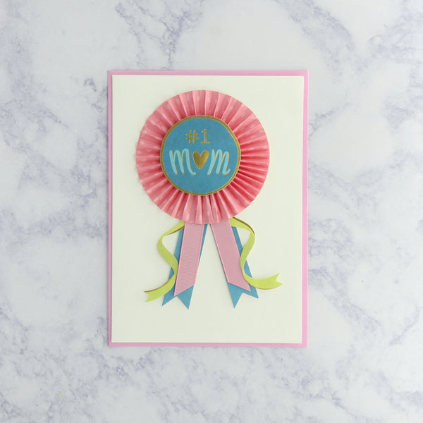 Number 1 Mom Mother's Day Card (For Mom)