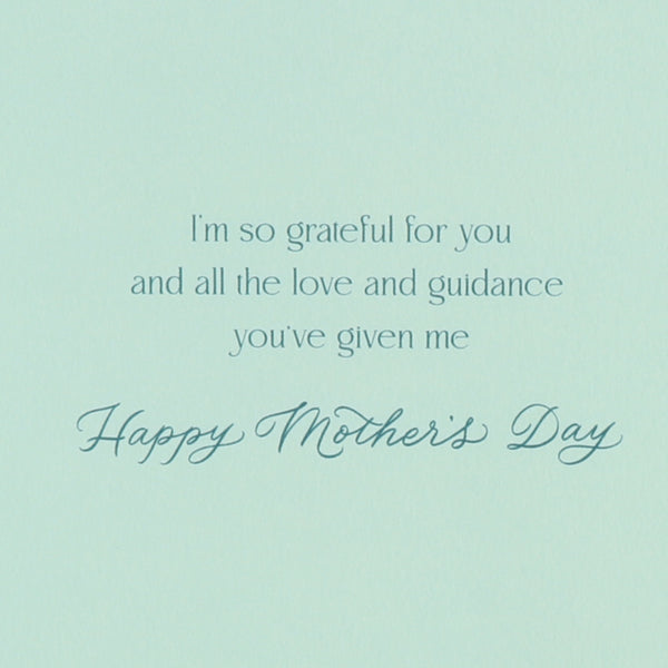 Floral Border Mother's Day Card