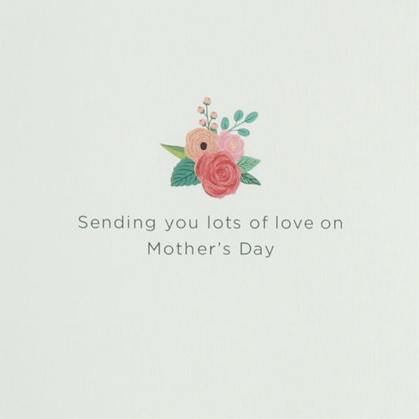 Hangable Wreath Bouquet Mother's Day Card (For Grandma)