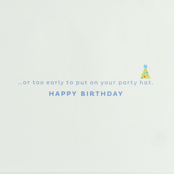 Dinosaur Pom Pom Birthday Card