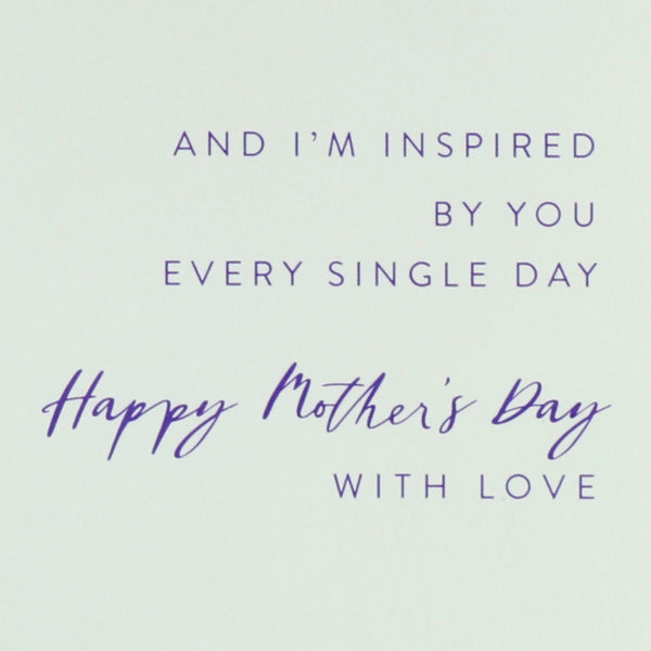 Blue Hydrangea Mother's Day Card
