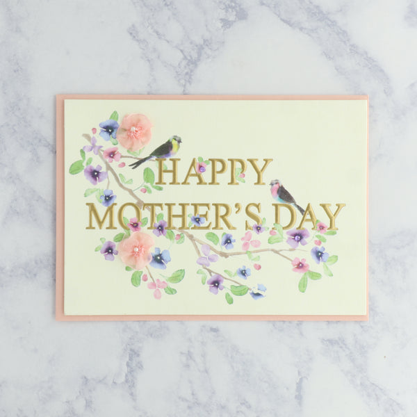 Elegant Lettering Mother's Day Card