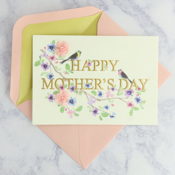 Elegant Lettering Mother's Day Card