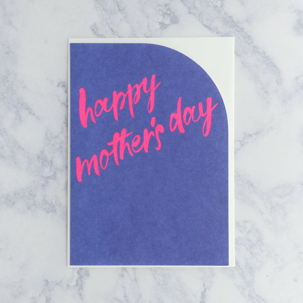 Neon Arch Mother's Day Card