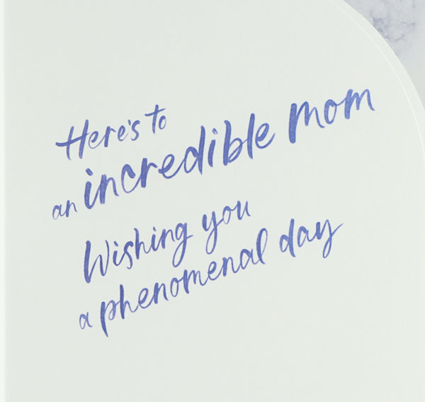Neon Arch Mother's Day Card