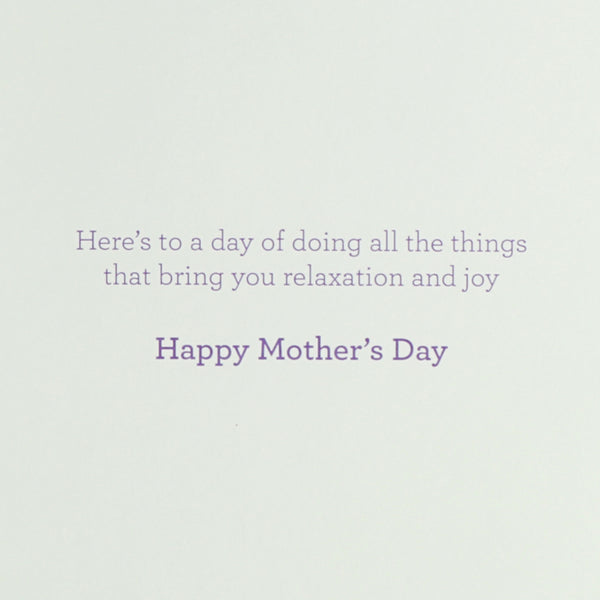 Bird On Garden Fence Mother's Day Card
