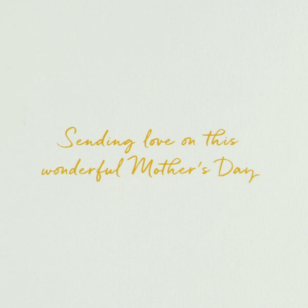 Daisy Heart & Ladybug Mother's Day Card