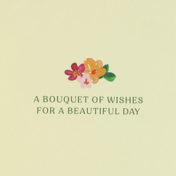 Wrapped Bouquet Mother's Day Card