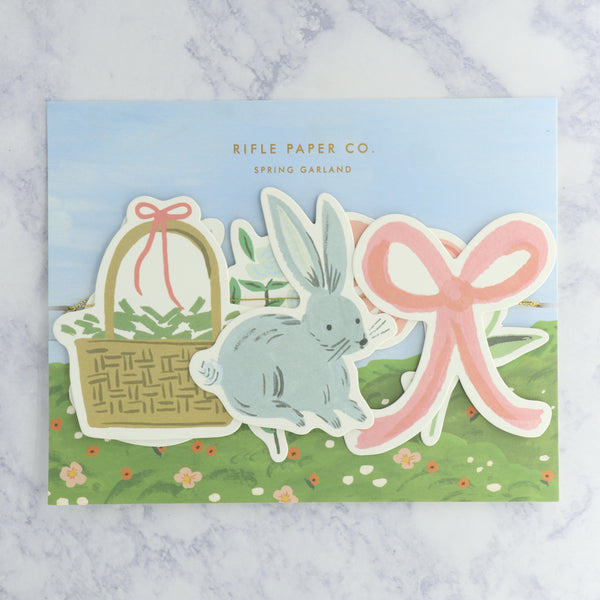 Illustrated Spring Farm Party Easter Banner