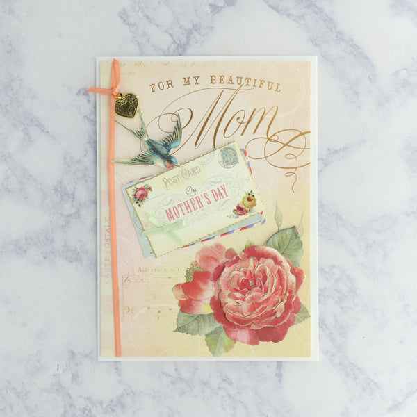 Nostalgic Scrapbook Mother's Day Card (For Mom)