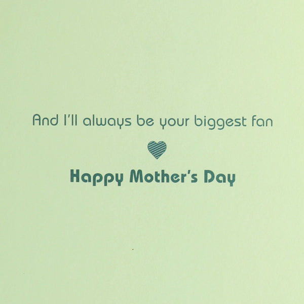 Pickleball Mom & Child Mother's Day Card (Mom)