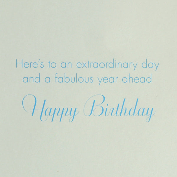 Pailette Balloons Birthday Card