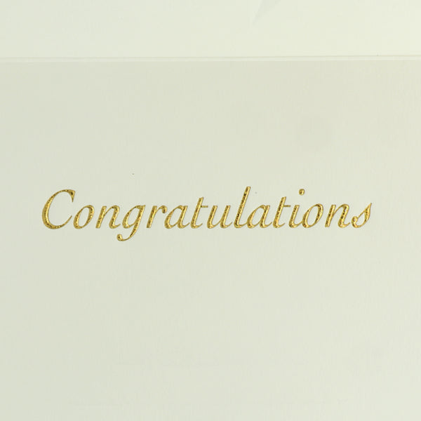 Shooting Star Congratulations Calligraphy Card