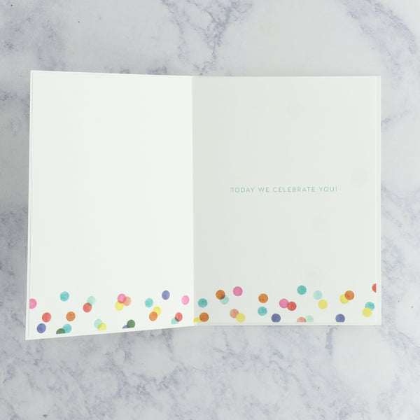 Sweet Confetti Birthday Card