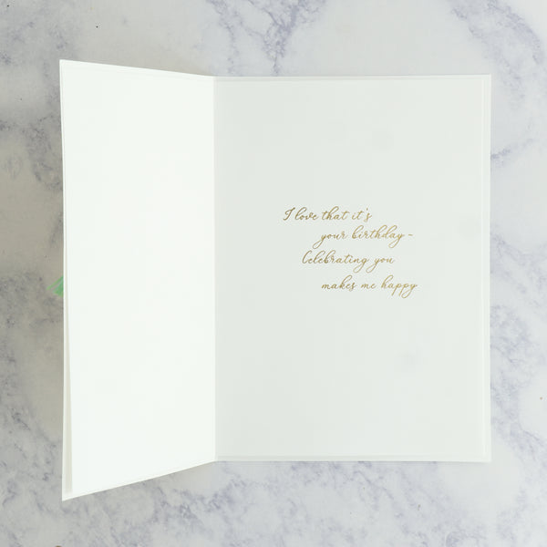 Lettering with Tassels Birthday Card