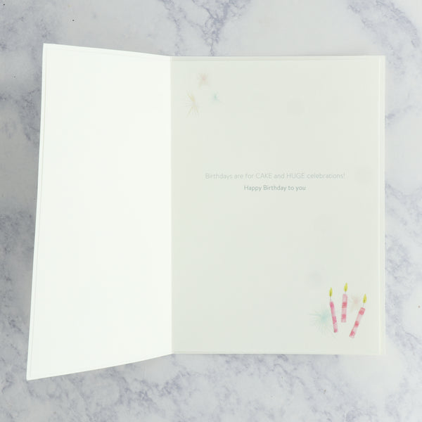 Cake Hat Birthday Card