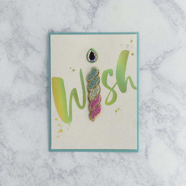 Wish Candle Birthday Card