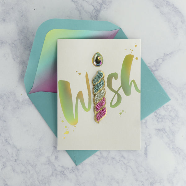 Wish Candle Birthday Card