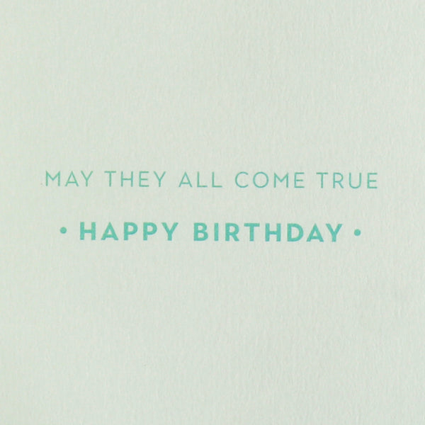 Wish Candle Birthday Card