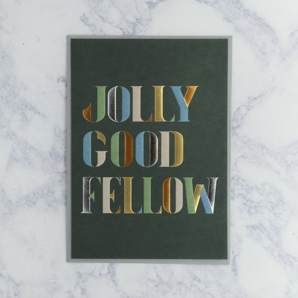 Jolly Good Fellow Birthday Card