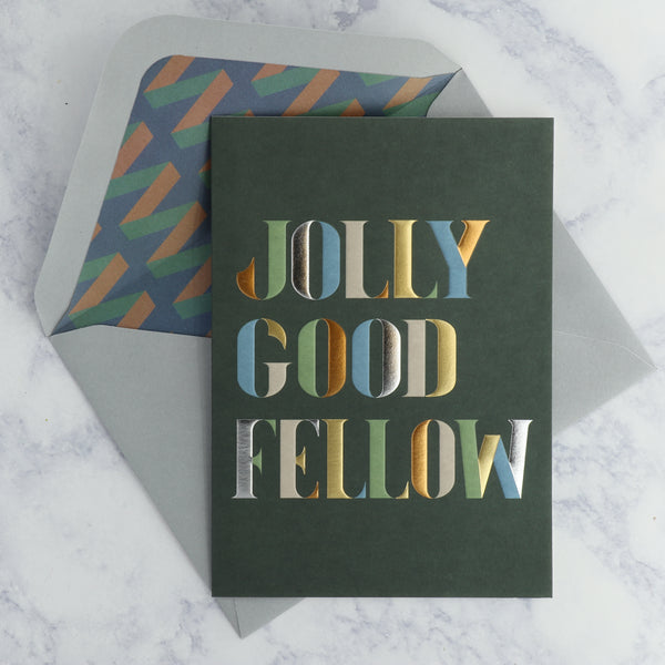 Jolly Good Fellow Birthday Card