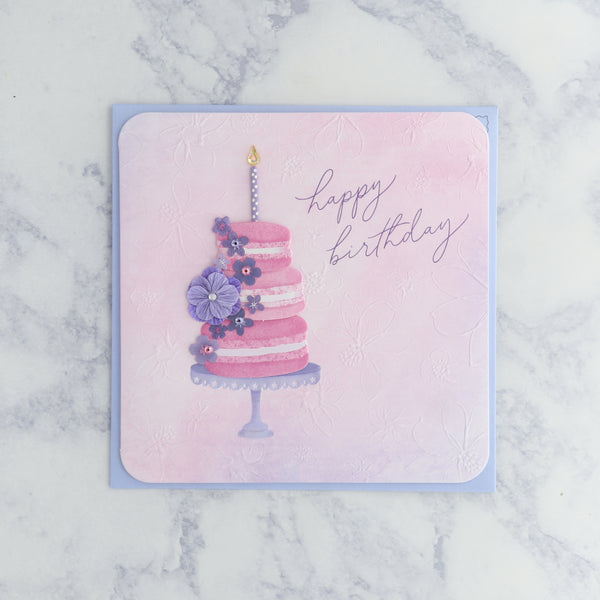 Mini Macaron Cake Birthday Cake