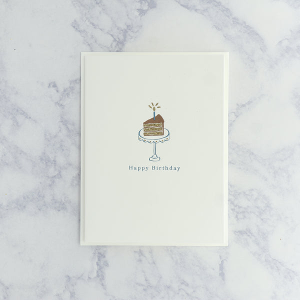 Birthday Cake Slice Birthday Card