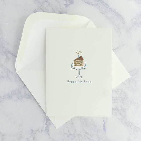 Birthday Cake Slice Birthday Card